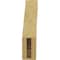 Ekena Millwork 3-inch W x 10-inch D x 14-inch H Pescadero Rough Cedar Woodgrain TimberThane Knee Brace, Primed BRCUR03X10X14PECRCPR - alternate 3